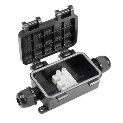 electrical junction box weatherproof connectors|outdoor waterproof electrical junction box.